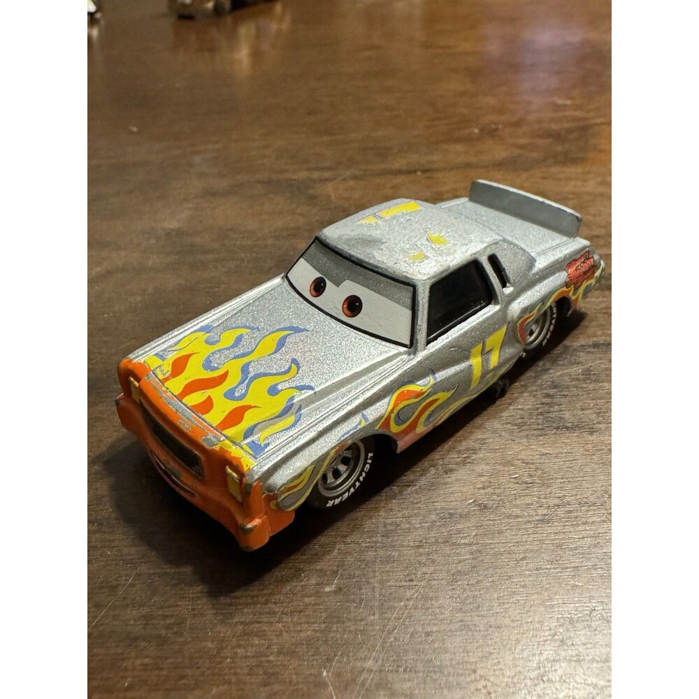 Disney Pixar Cars Darrell Cartip Diecast Car Heavy Worn